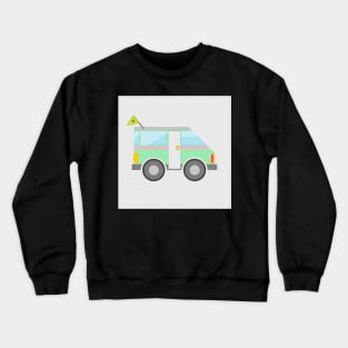 green van road trip Crewneck Sweatshirt